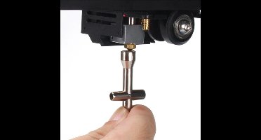 Hiden - Multifunctionele Nozzle Sleutel - Heatbed Tool - Inbussleutel - 3D Pen - 3D printer Filament - 3D printer Bouwpakket - Zilverkleurig