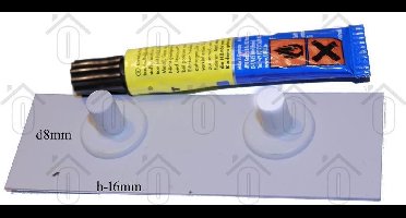 Bosch Reparatieset Van vriesvakklep GSD2611, GSD2600, GSD2680 00167652