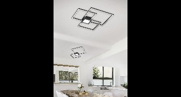 Plafonniere Trio Leuchten Hydra - Antraciet