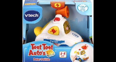 VTech Toet Toet Auto's Peter Politie - Educatief Babyspeelgoed - 1 tot 5 Jaar