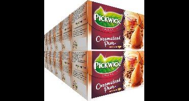 Pickwick Spices Caramelised Pear Zwarte Thee - 12 x 20 theezakjes