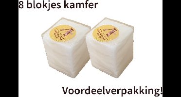 Kamfer Tabletten - Camphor Refined Tablets - 8 stuks