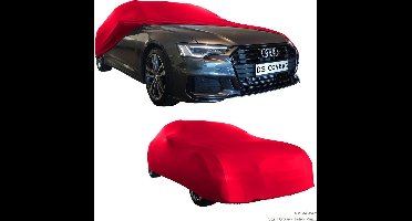 BOXX Autohoes Binnen – Stationwagon Pasvorm – Premium Stretch Garagehoes voor Optimale Bescherming – Rood – Maat M – DS COVERS