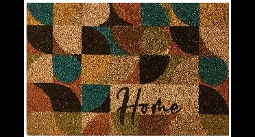 MD Entree - Deurmat - Kokosmat - Coco Gold Geometric - 40 x 60 cm