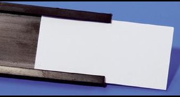 Magnetoplan magnetische strip C -profielrol - 30 mmx50m (bxl) - zwart