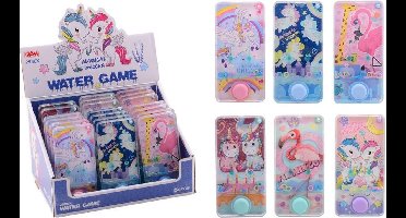 Johntoy Waterspel Ringen Unicorn Junior 6,5 X 13,5 Cm Roze