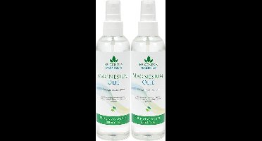 Magnesiumolie van Ré-genesis | Magnesiumspray Set 2x 200 ml | Magnesium olie Voeten & Spieren | Magnesiumolie Aanbieding | Natuurzuiver, Snel Opneembaar, Ondersteunt Spieren & Zenuwstelsel