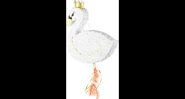 PartyDeco Pinata van papier - Zwaan vogels thema - 43 x 49 cm - Feestartikelen Verjaardag