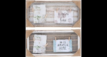 Fotolijst met touwtjes - Valentijns cadeau