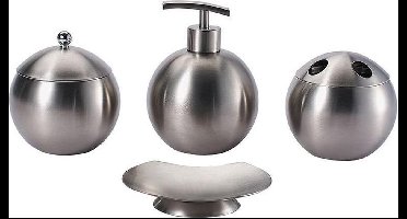 Bergner Roestvrijstalen badset (4 dlg)