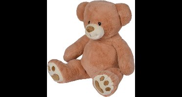 Nicotoy Beer RECYCLED - Duurzaam speelgoed - 41 cm  - Pluche - Bruin- Alle leeftijden - Knuffel