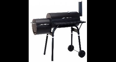 Vaggan Smoker Houtskoolbarbecue - zwart