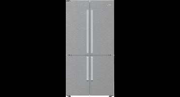 Beko GN1406231XBN - Amerikaanse koelkast - Roestvrijstaal