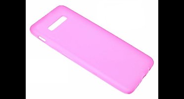 Ntech Hoesje Geschikt Voor Samsung Galaxy S10e Licht Rose TPU Back Cover Hoesje