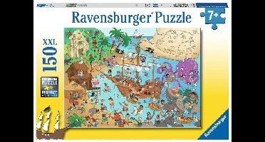Ravensburger puzzel Pirateneiland - Legpuzzel - 150 XXL stukjes