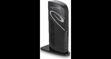 Delock USB Docking Station Dual DisplayPort 4K / USB 3.2 / LAN / Audio (Displaylink)