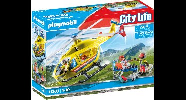PLAYMOBIL City Life Reddingshelikopter - 71203