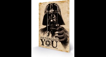 Star Wars - Your Empire Needs You Wood Print 20 X 29.5 cm