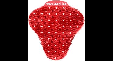 D&L Urinoir Mat Antisplash - Red - Melon - 2 Stuks