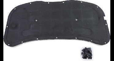 Motorkap Demping Isolatie Mat Geschikt Voor VW Polo 9N3 2005 t/m 2009 Met Clips 6Q0 863 835 C