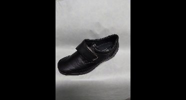 ROHDE 1047 / instappers met klittenband / zwart / maat 39