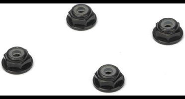 Carisma - MSA-1E M2 Wheel Lock Nut Set (Black) 4pcs