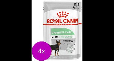 Royal Canin Digestive Care Natvoer - Hondenvoer - 4 x 12x85 g