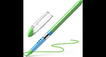 Schneider balpen - Slider Basic - penpunt XB 1,4mm - lichtgroen - S-151211