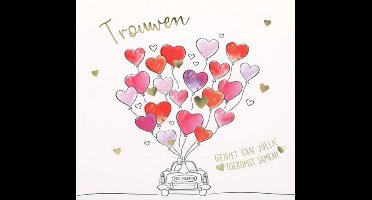 Depesche - Pop up muziekkaart met licht en de tekst "Trouwen - Geniet van jullie toekomst ..." - mot. 044