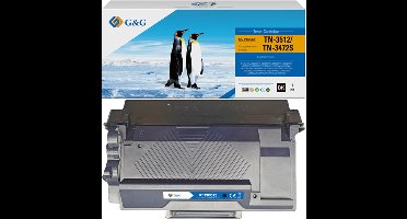 G&G Brother TN3512 - Huismerk Toner - Zwart