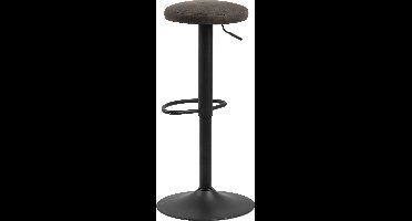 2x Sohome Barkruk Lennis (zithoogte 62-82cm) - Antraciet