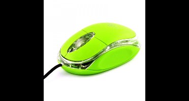 Titanum 3D Raptor TM102G - Omschrijving - Optische Muis - Groen - Transparant