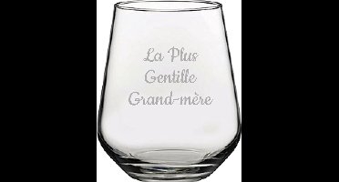 Drinkglas gegraveerd - 42,5cl - La Plus Gentille Grand-mère