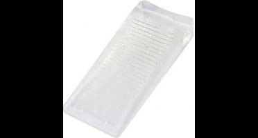 Benson Deurwig - 10x - flexibel rubber - 21 mm - stopper - transparant - deurstop