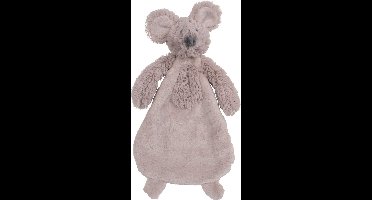 Happy Horse Muis Mex Knuffeldoekje - Oud lila - Baby cadeau