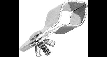 ProPlus Daksteunklem - Staal - Chroom - Ø 28-32 mm - 70 mm - 2 stuks