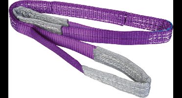 Silverline Hijsband - Draagcapaciteit 1 Ton - Lengte 1 meter