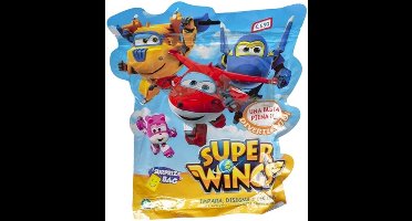Super Wings Mega Activity XL Blindbag - Flip - Astra - Jerome - Donnie - Paul - Super Wings Transforming - Surprise zakje - uitdeelcadeaus