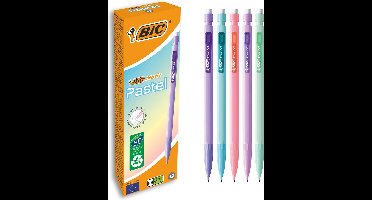 BIC Matic - Vulpotlood - Pastel - Pak van 12 stuks