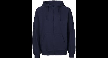 Neutral - Hoodie met Rits - Donkerblauw - 100% Biologisch Katoen - XXL