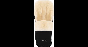 Werner Christ - Flims Voetenzak Schapenwol - Zwart