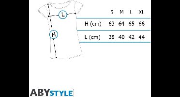 Chi - Chi Clutch Dames-T-shirt Wit - XL