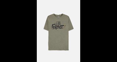 Marvel Guardians Of The Galaxy - I Am Groot Heren T-shirt - XL - Groen