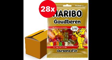 Haribo Goudbeertjes - 28 x 75gr