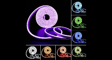 Sygonix SY-4980312 LED-strip Met connector (male) 230 V 5 m RGB, Warmwit 1 stuk(s)