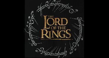 The Lord Of The Rings - Ring Logo - Heren T-Shirt - Zwart - S