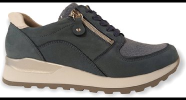 Waldlaufer Orthotritt Sneaker H64007 500 263 H Denim Blauw
