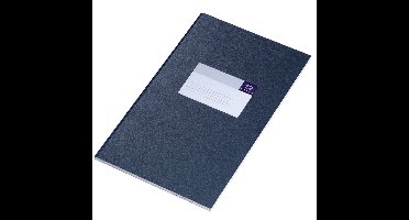 Notitieboek Djois Atlanta gelijmd 330x205mm 96 blz.blauw | 5 stuks
