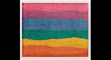 PXP Professional Colours splitcake 50 gram Big Pearly Rainbow - Carnaval Schmink Kleur Feest Thema Body Paint