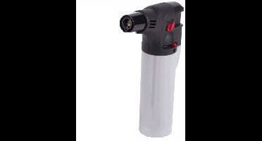 Benson Aansteker - Stormaansteker - Crème Brûlée Brander - Zwart, Wit en Grijs - 1 stuk